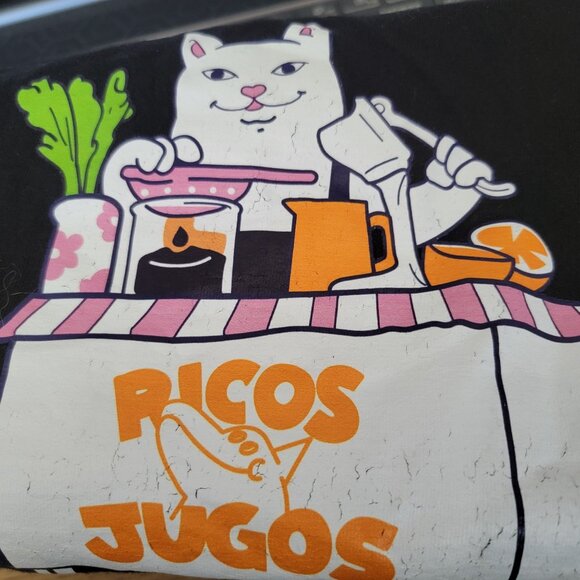 Baba Club Black Graphic T-Shirt Mens XL - Picture 3 of 3